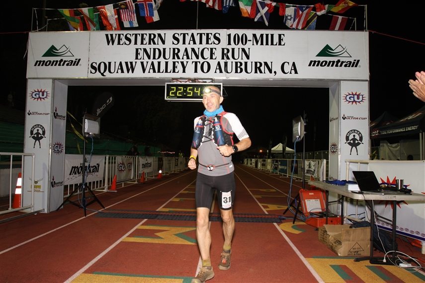 Steve Speirs at the 2014 Western States Endurance Run