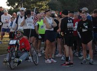 Start of 2008 East Beach Norfolk Half Marathon