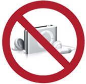 No iPod