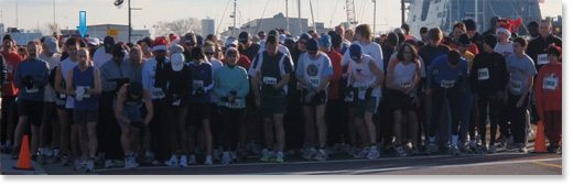 Santa Claus Shuffle 5k Start