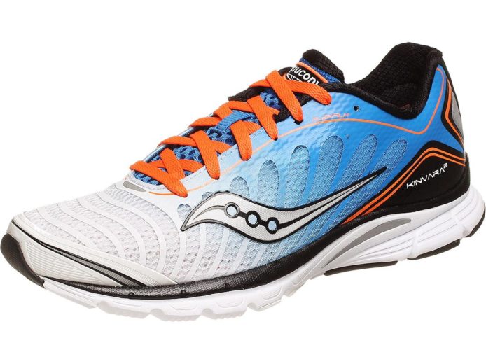 Saucony Kinvara 3 White/Blue/Orange